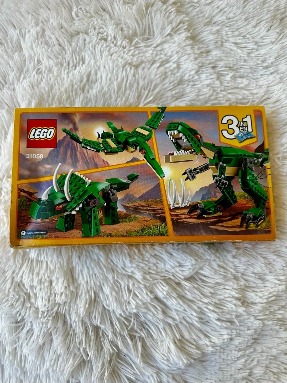 LEGO Creator 31058 Mighty Dinosaurs 3 in 1 T Rex Building Set New Sealed 174 Pc